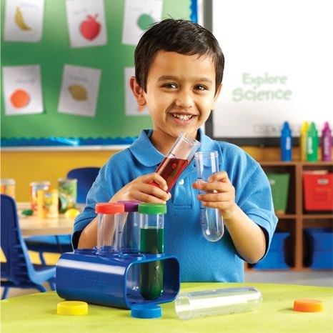 Learning Resources Primary Science® Jumbo Test Tubes With Stand