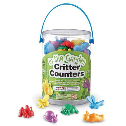 In The Garden Critter Counters® (Set of 72)