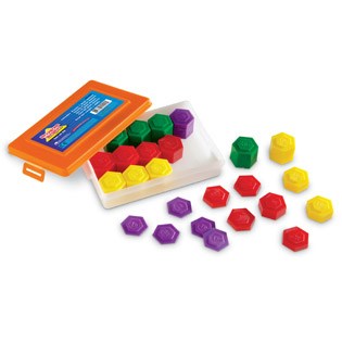 Learning Resources Hexagram® Metric Wei-Ght Set (Set Of 54)