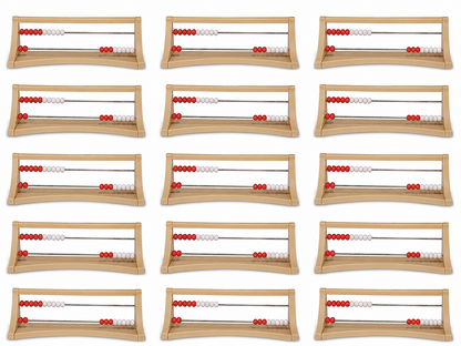 Learning Resources Learning Resources 2-Row Rekenrek Counting Frames Pack of 15