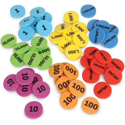 Learning Resources Place Value Disks (Set of 280)