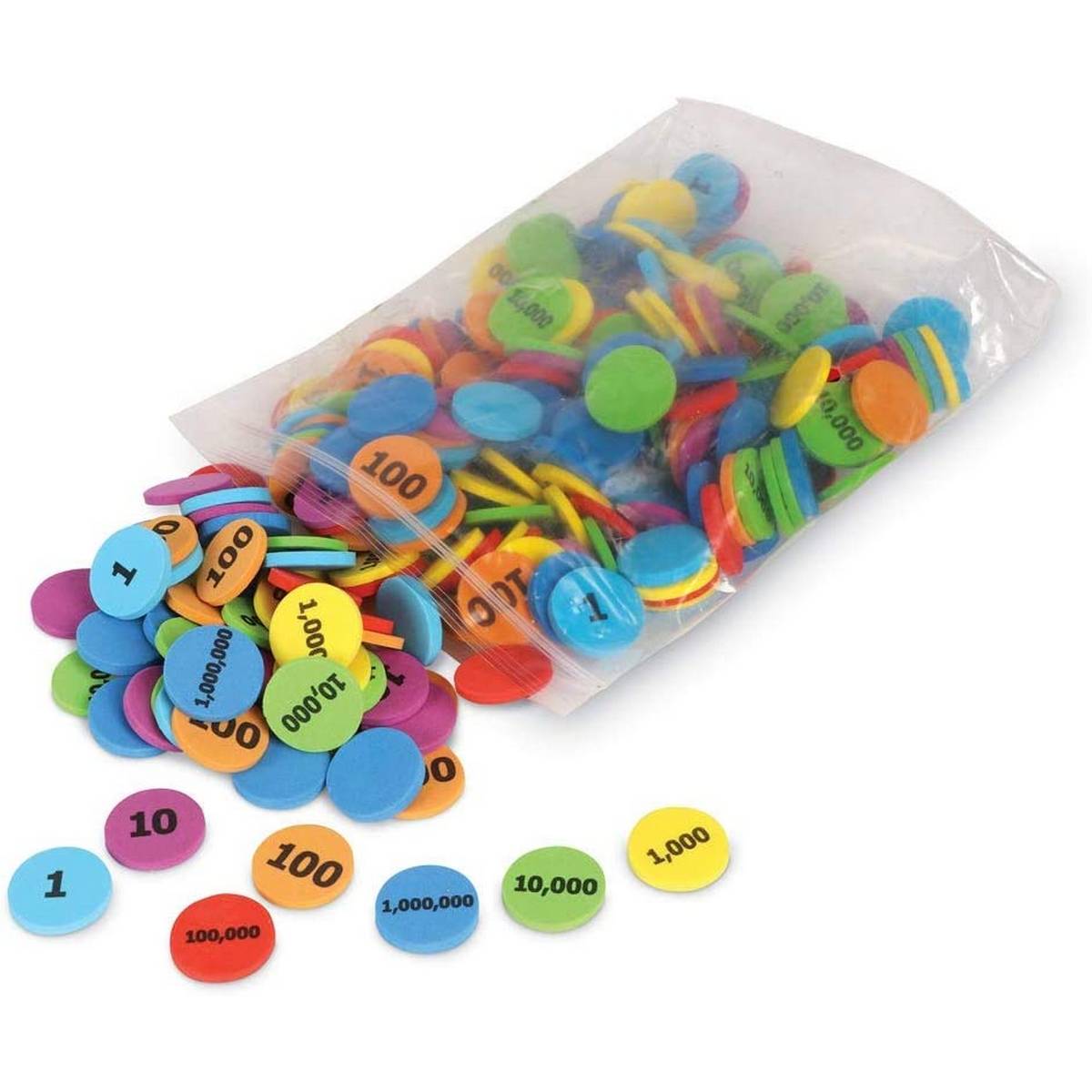 Learning Resources Place Value Disks (Set of 280)