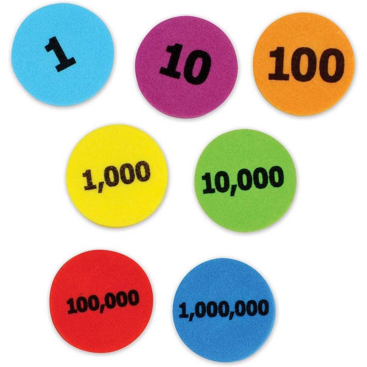 Learning Resources Place Value Disks (Set of 280)