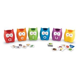 **Learning Resources Vowel Owlsâ¢ Sorting Set