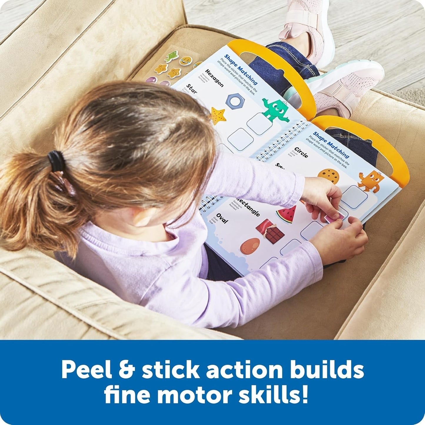 Skill Builders! Smart Stickers – Colours, Numbers and Shapes