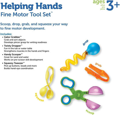 Learning Resources Helping Hands Fine Motor Tool Set™