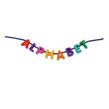 Learning Resources Uppercase Lacing Alphabet