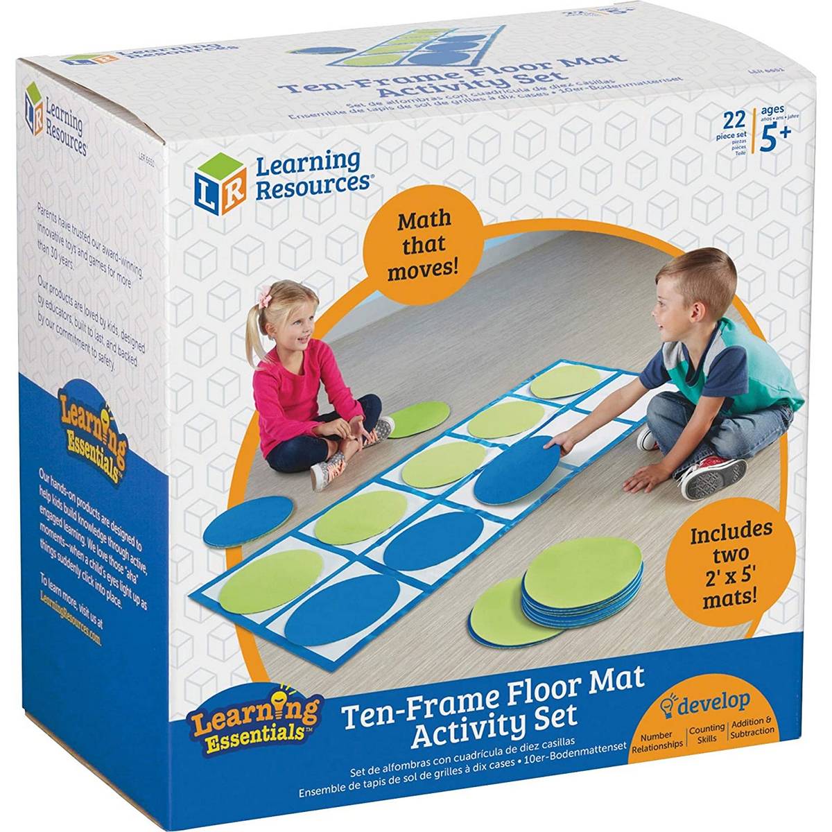 TenFrame Floor Mat Activity Set