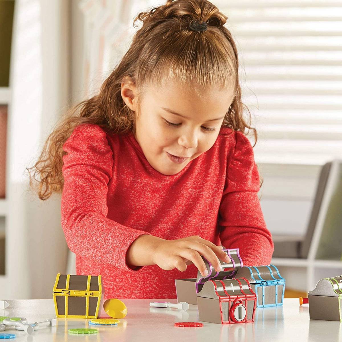 Learning Resources LER6080 Sorting Surprise Pirate Treasure