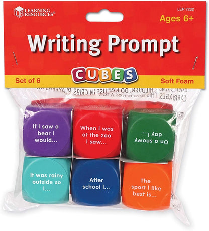 Writing Prompt Cubes