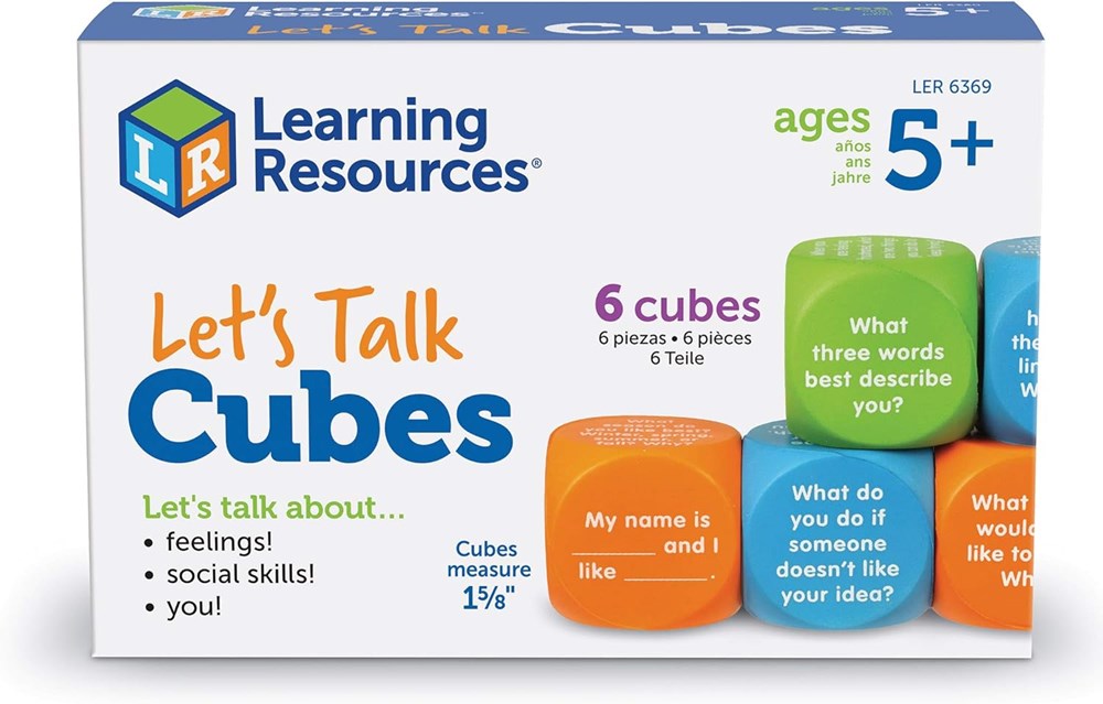 Learning Resources Conversation Cubes