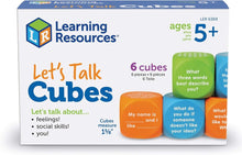 Learning Resources Conversation Cubes