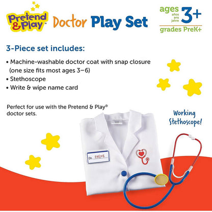 Learning Resources Pretend and Play Doctor Play Set