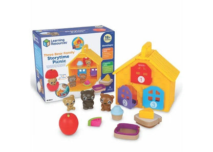 Learning Resources Three Bear Family Storytime Picnic