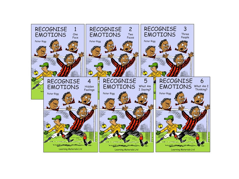 Recognise Emotions: Set (Books 1 to 6)