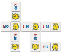 Learning Resources Time Dominoes