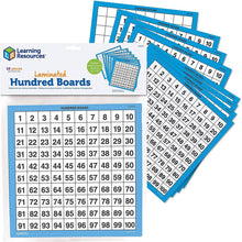 Laminated Hundreds Boards (Set of 10)