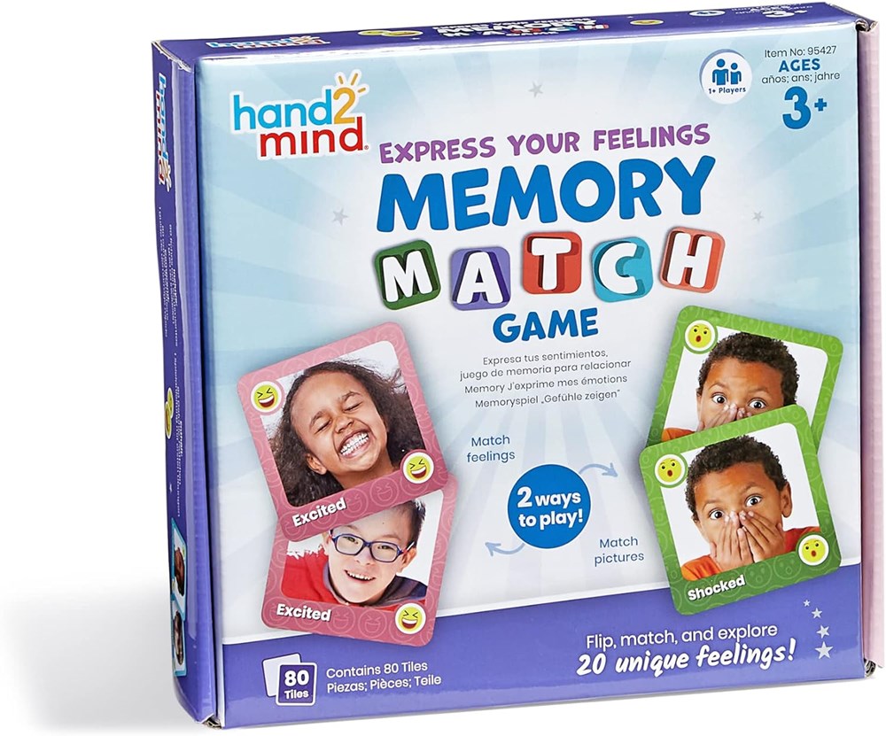 Learning Resources Learn About Feelings Memory Game