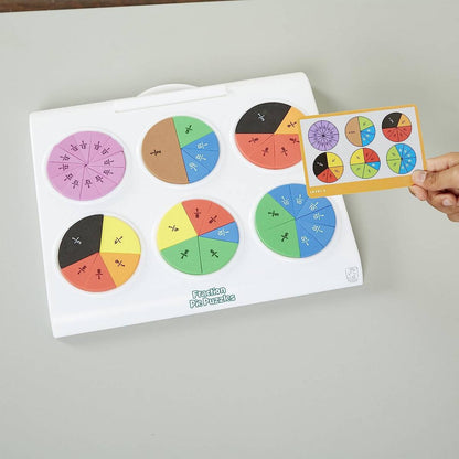 **Fraction Pie Puzzles