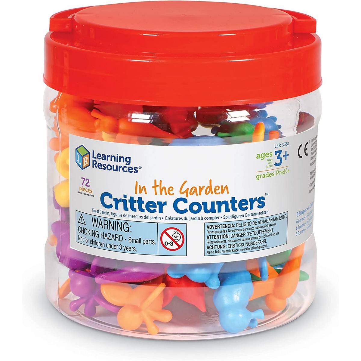 In The Garden Critter Counters® (Set of 72)