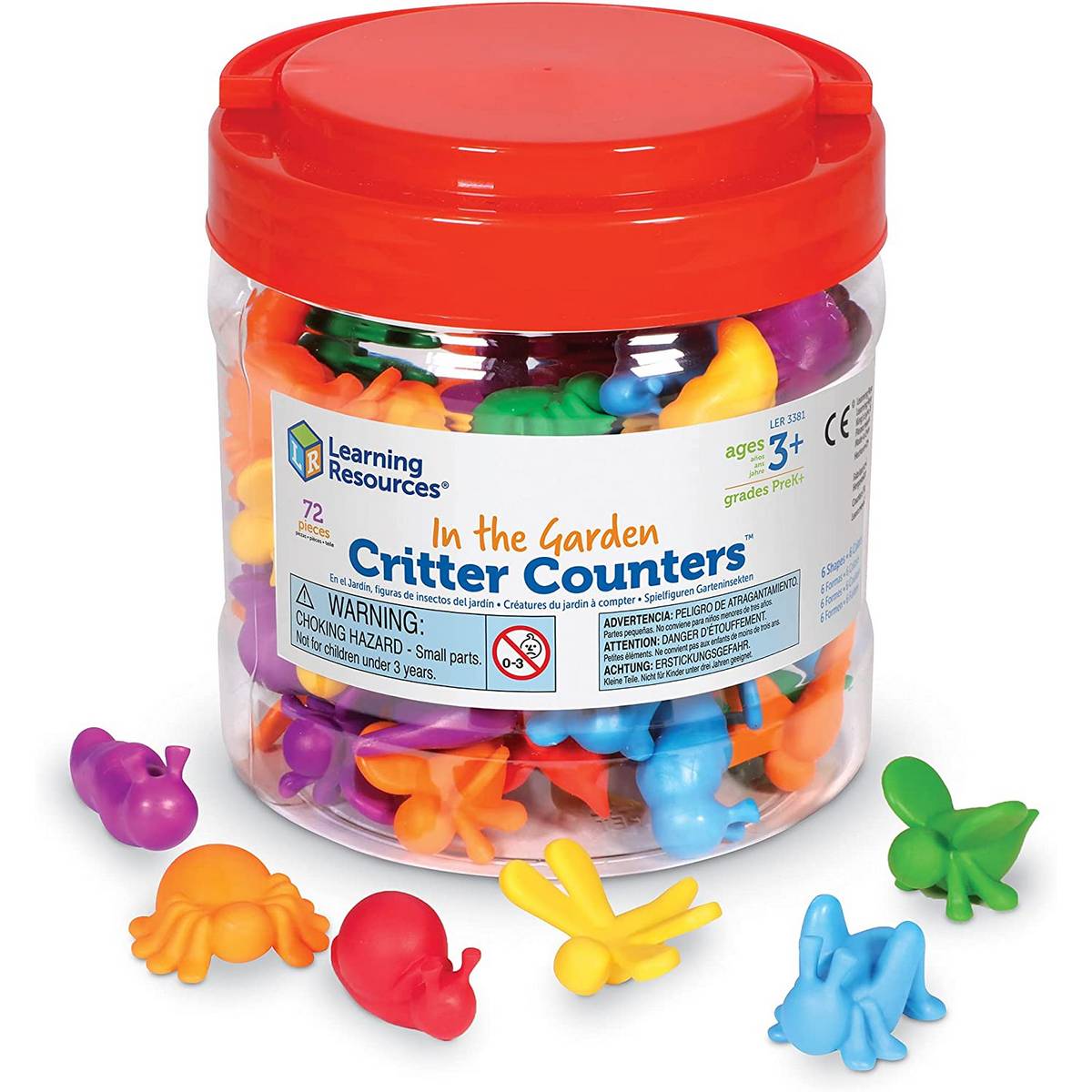 In The Garden Critter Counters® (Set of 72)