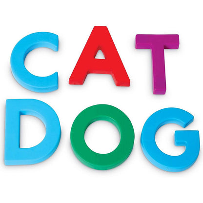 Jumbo Uppercase Magnetic Letters, Set of 40