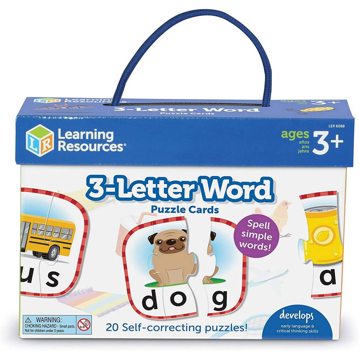 3Letter Word Puzzle Cards