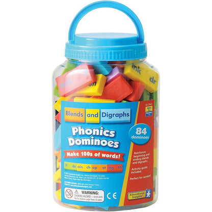 Phonics Dominoes Blends & Digraphs