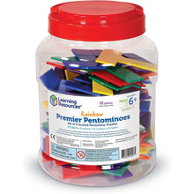 Rainbow Pentominoes (Tub of 72)