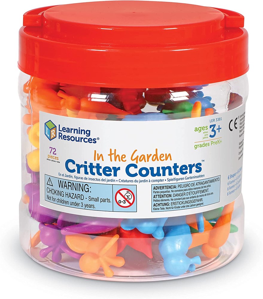 In The Garden Critter Counters® (Set of 72)