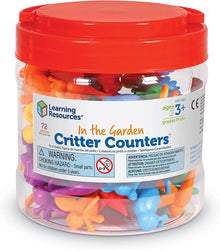 Learning Resources In The Garden Critter Counters® (Set Of 72)