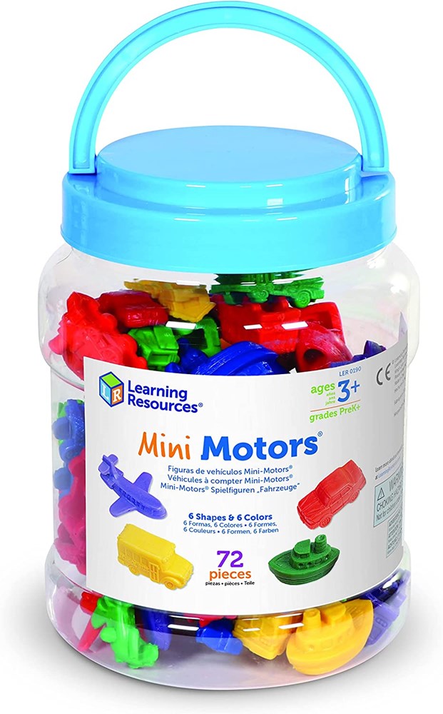 Learning Resources Mini Motors® Counters (Set Of 72)