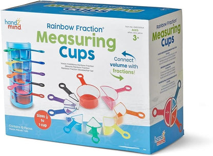 Rainbow Fraction® Measuring Cups (Set of 9)