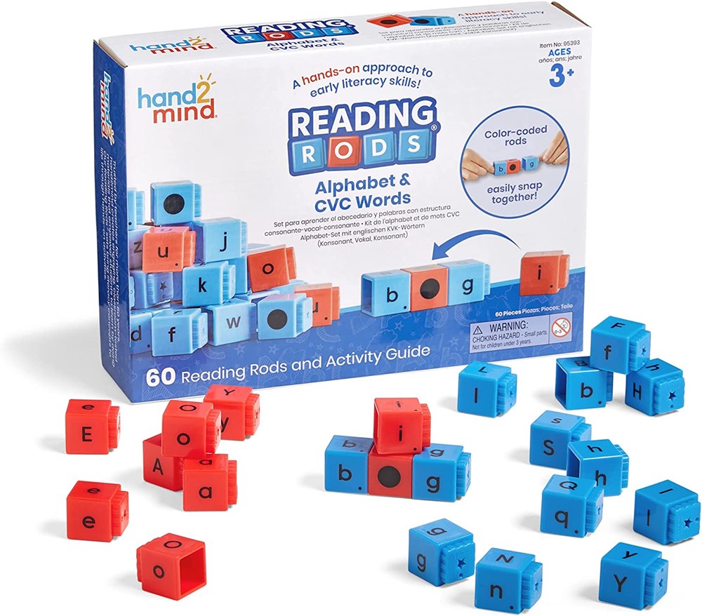 Reading Rods® Alphabet & CVC Words