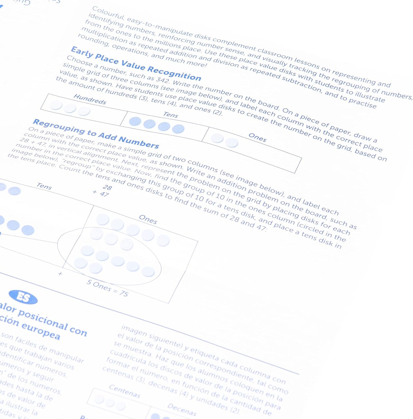 Learning Resources European Place Value Disks