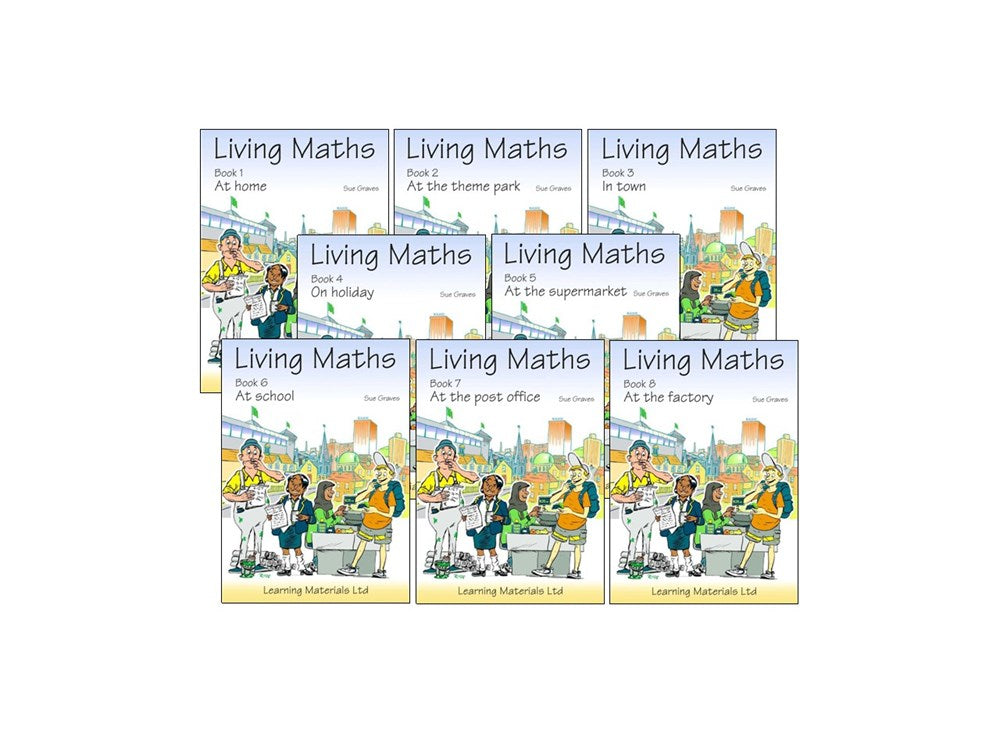 Living Maths: Set (8 Books)