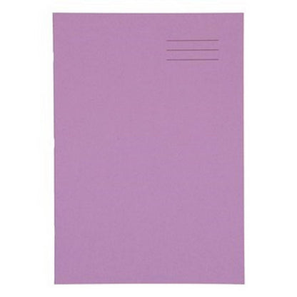 A4+ Exercise Book 80 Page, 8Mm Ruled, Purple - Pack Of 50