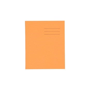 Exercise Book 80 Page, 8Mm Ruled With Margin, Orange - Pack Of 100
