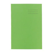 A4 Exercise Book 64 Page, Top Half Plain / Bottom 15Mm Ruled, Light Green - Pack Of 50