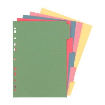 Classmates A4 Index Dividers 5Part P50