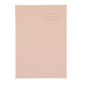 A4 Exercise Book 64-Page, Plain, Buff - Pack Of 50