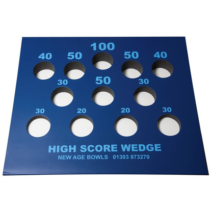 New Age Bowls High Score Wedge - Blue