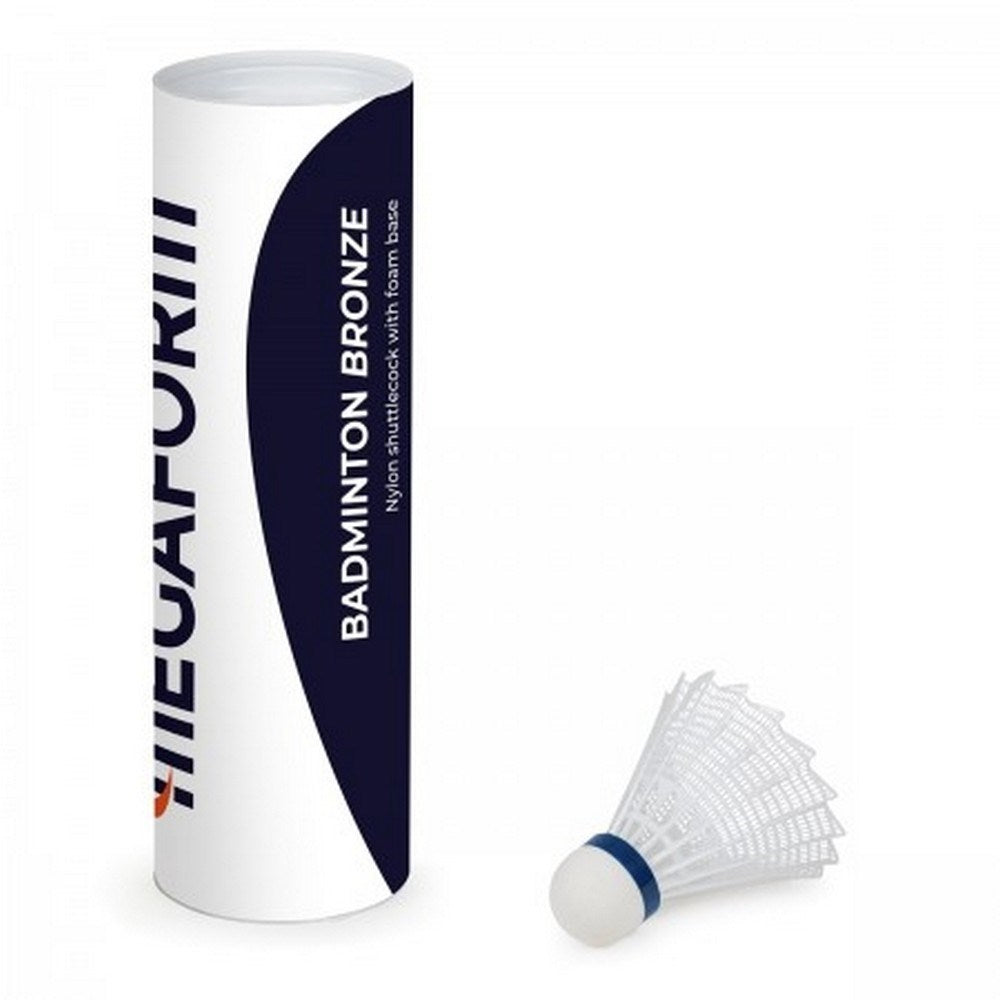 **Megaform Bronze Shuttlecocks - Tube Of 6