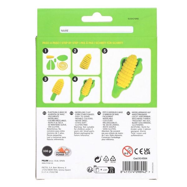 Milan Modelling Clay Bars Pack Of 4