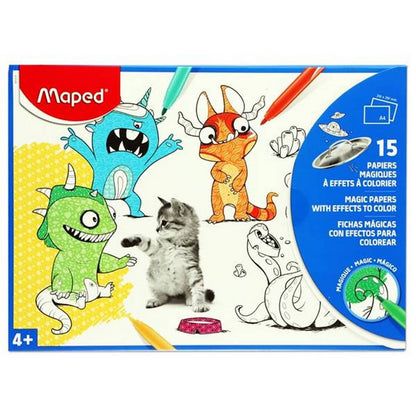 ** A4 Sheets Magic Colouring Paper