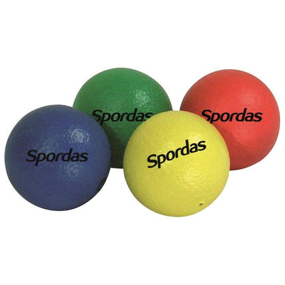 Skin-Coated Foam Balls 70mm set of 4 colors