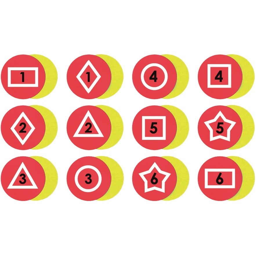 ** Memory Relay Poly Spots - Red