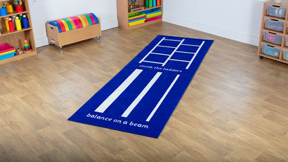 **Activity Carpet 1 3X1M - Balance Beam And Ladders