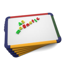 **Show-Me A3 Magnetic Framed Whiteboards (Gridded/Plain) Pack of 5