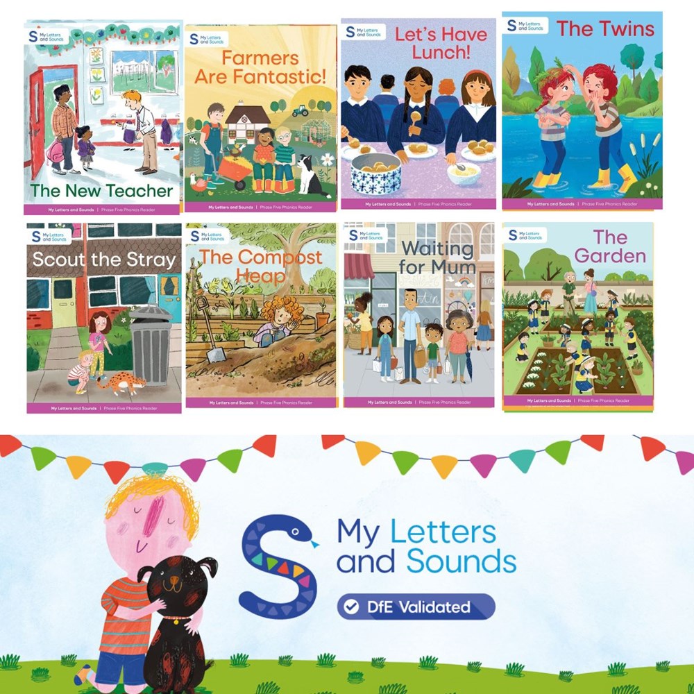 Schofield & Sims My Letters & Sounds Phase 5 Pack A Pack of 12 Books